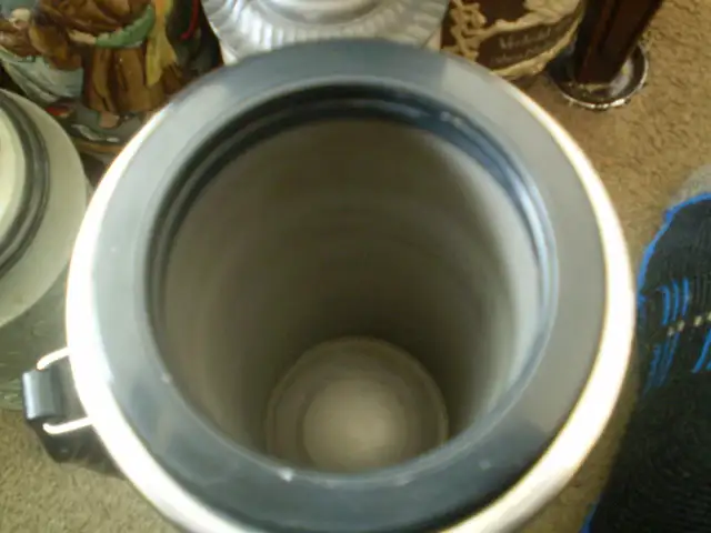 THERMOS-UNO-VAC STAINLESS STEEL-BIG MOUTH -2 QUART-USED- $25 - Photo 4