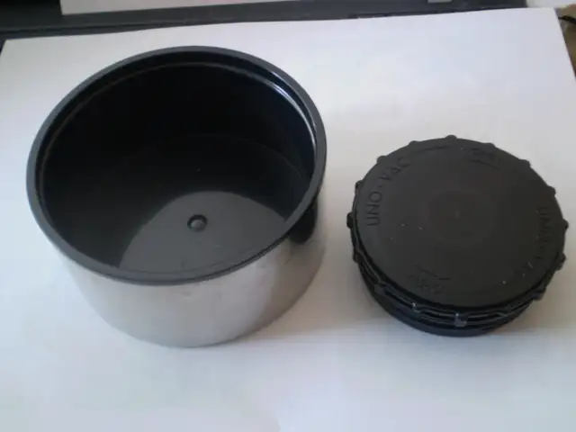 THERMOS-UNO-VAC STAINLESS STEEL-BIG MOUTH -2 QUART-USED- $25 - Photo 5