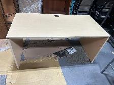 Maple Straight Desk-Ufficio Furniture-Call Us Now!