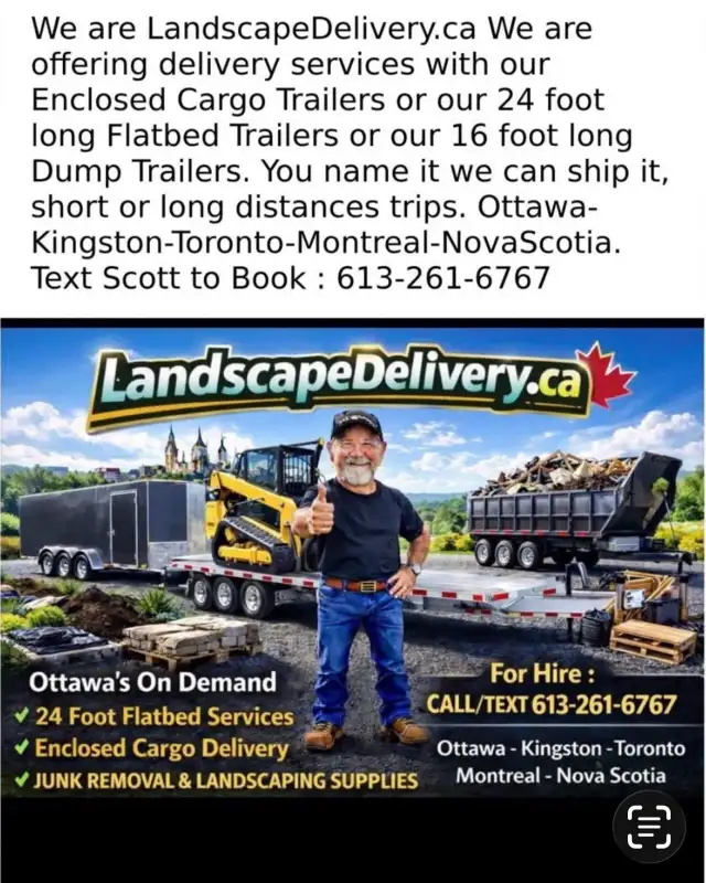 Transporter Available 16ft Cargo Trailer of 24ft Flatbed??