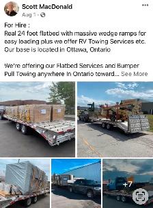 Transporter Available 16ft Cargo Trailer of 24ft Flatbed?? - Photo 8