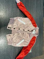 Red Burberry Girls jacket SIze 4 - Photo 1