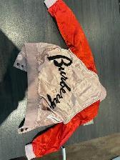 Red Burberry Girls jacket SIze 4 - Photo 4