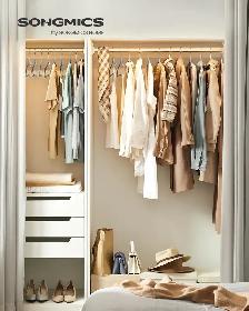 SONGMICS Non-Slip Slim Hangers – 50 Pack - Photo 2