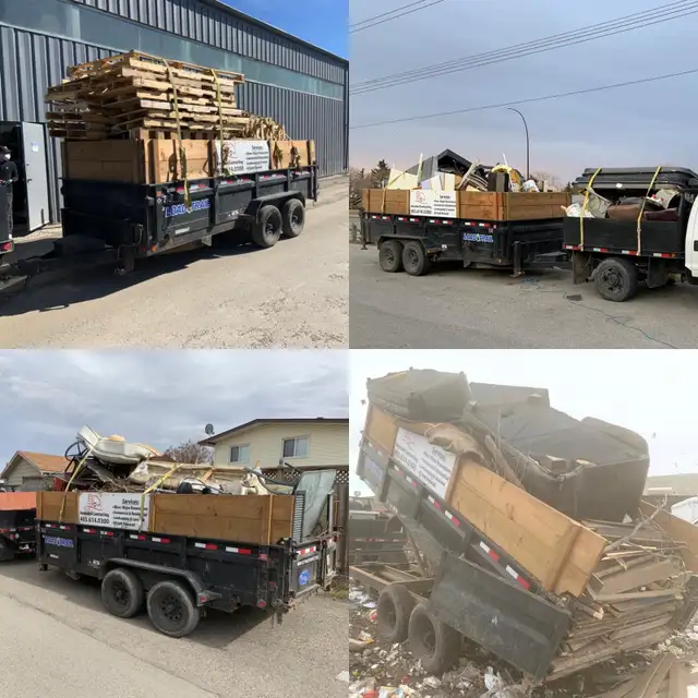 JUNK REMOVAL & HAULING — 20% OFF | CALGARY