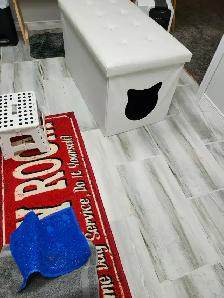 Cat litter bench - Photo 5