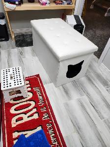 Cat litter bench - Photo 6