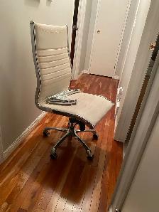 White office chair