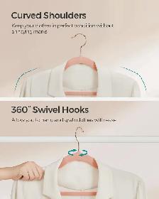 SONGMICS Velvet Slim Hangers – 50 Pack - Photo 7
