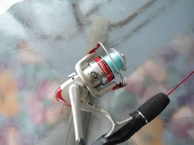 TWO AS NEW ICE FISHING ROD AND REELS - Photo 3