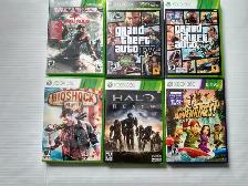 XBOX 360 BUNDLE W/ 2 CONTROLLERS (CORDS) 6 GAMES & KINECT CAMERA - Photo 2