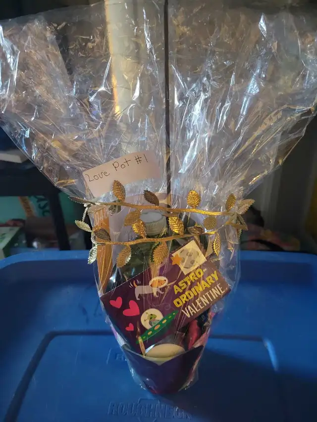 Valentines Day love pots