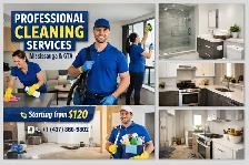 Professional Cleaning Team | Starting from $120
