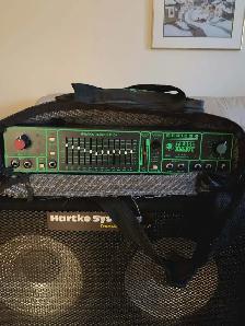 Trace Elliot Head and Hartke Systems Bass amplifier combo