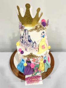 Princess cakes, Disney Princess Cake - Photo 7
