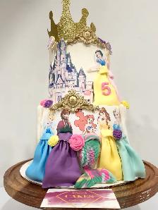 Princess cakes, Disney Princess Cake - Photo 8