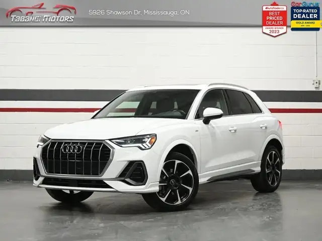 2024 Audi Q3 Progressiv S-Line Ambient Lighting Panoramic Roof