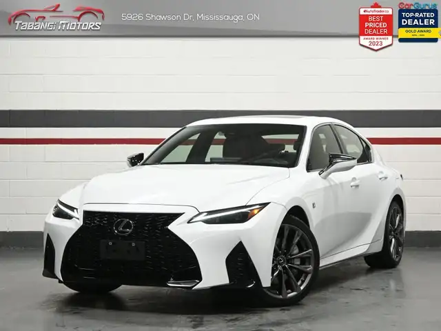 2022 Lexus IS 300 F Sport No Accident Red Interior Sunroof Navig