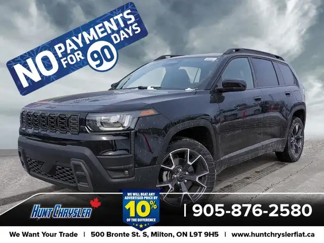 2026 Jeep Cherokee OVERLAND | 4X4 | TOW | NAV | 9SPRK | LTHR | L