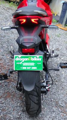 Electric Red Sports Bike - Photo 4