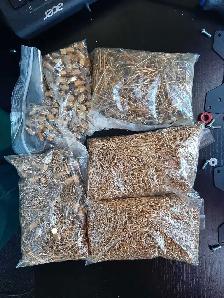 POUNDS OF GOLD PLATED COMPONENTS FOR GOLD RECOVERY