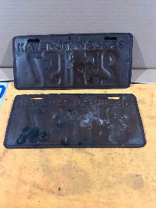 1935 Saskatchewan license plates - Photo 2