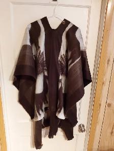 PONCHO 100% ALPAGA (CHALEUR UNIQUE)