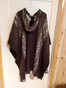 PONCHO 100% ALPAGA (CHALEUR UNIQUE) - Photo 10