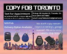 Fast FOB Copy Service – $30/fob (Toronto, Delivery Available)