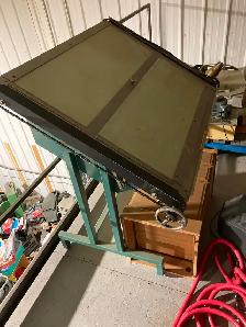 Drafting or Art craft Table, Iluminated