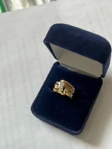 appraised 14k gold ring