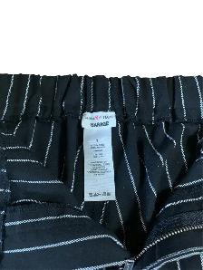 OBO Sierra Furtado Garage Black Pinstripe Pants Size 7 - Photo 2