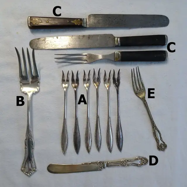 Historical Serving Pieces! Unusual SINGLETONs- Estate Treasures