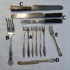 Historical Serving Pieces! Unusual SINGLETONs- Estate Treasures