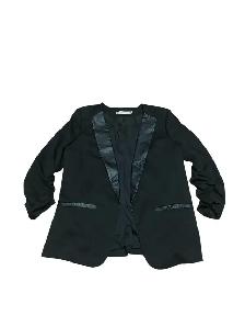 OBO Ricki's Black Open-Front Blazer – Size Medium