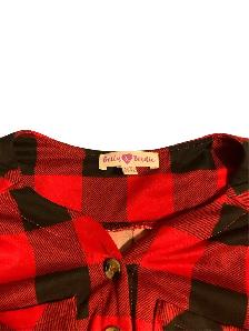 OBO Size XL (14-16) Bella & Birdie Buffalo Plaid Dress - Photo 2
