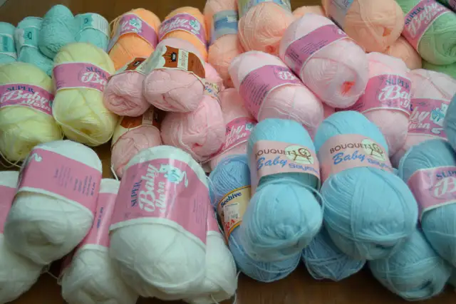 Over 60 Balls of Baby Yarn - Photo 2
