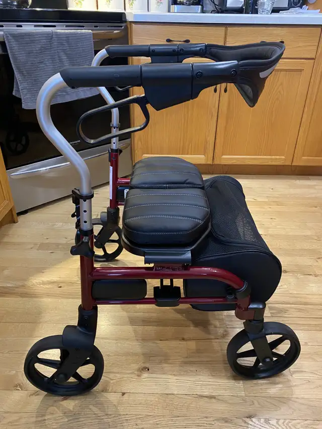 Walker, Evolution Trillium  (Rollator), Mini, Shiraz Red $150.00