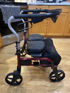Walker, Evolution Trillium  (Rollator), Mini, Shiraz Red $150.00