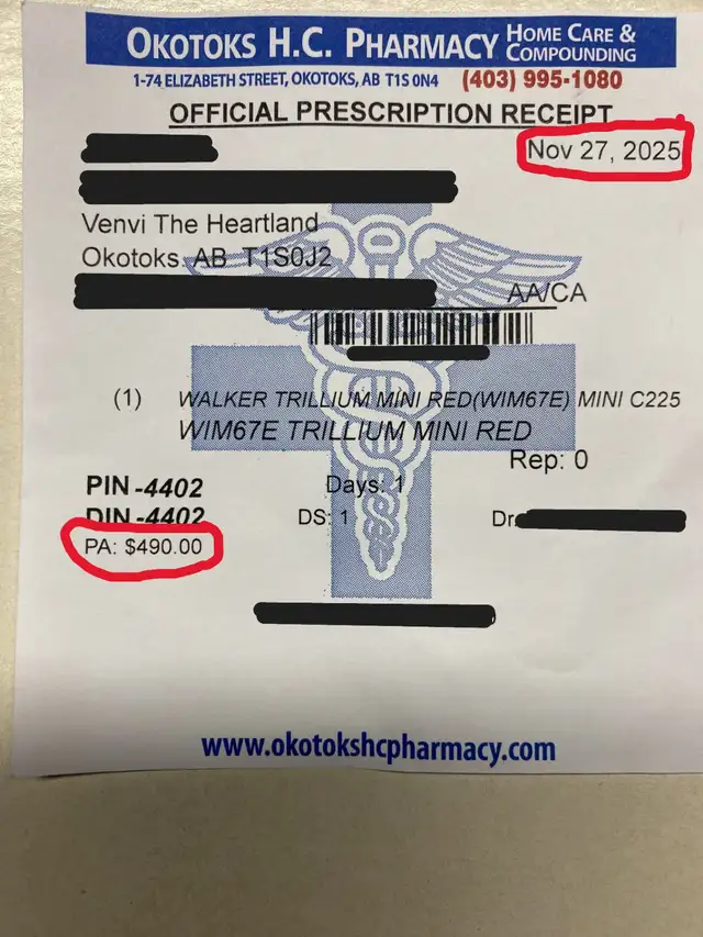 Walker, Evolution Trillium  (Rollator), Mini, Shiraz Red $150.00 - Photo 6