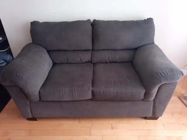 Grayish-Green Love Seat Free!