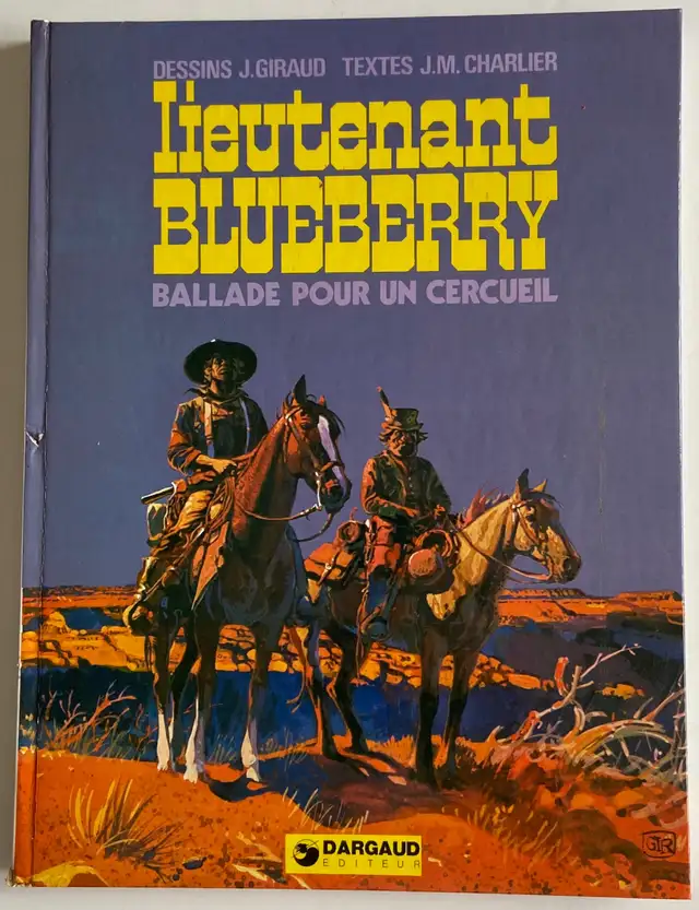 Lieutenant Blueberry des éditions Dargaud