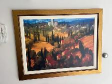 Free delivery used Framed Landscape Art Print