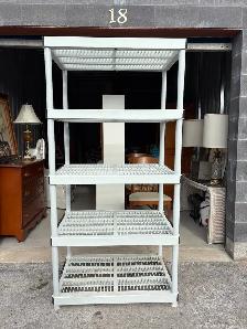 White Shelving Unit