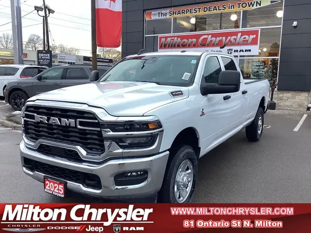 2025 Ram 3500 TRADESMAN 8 FOOT BOX CREW 4X4|6.7L CUMMINS DIESEL