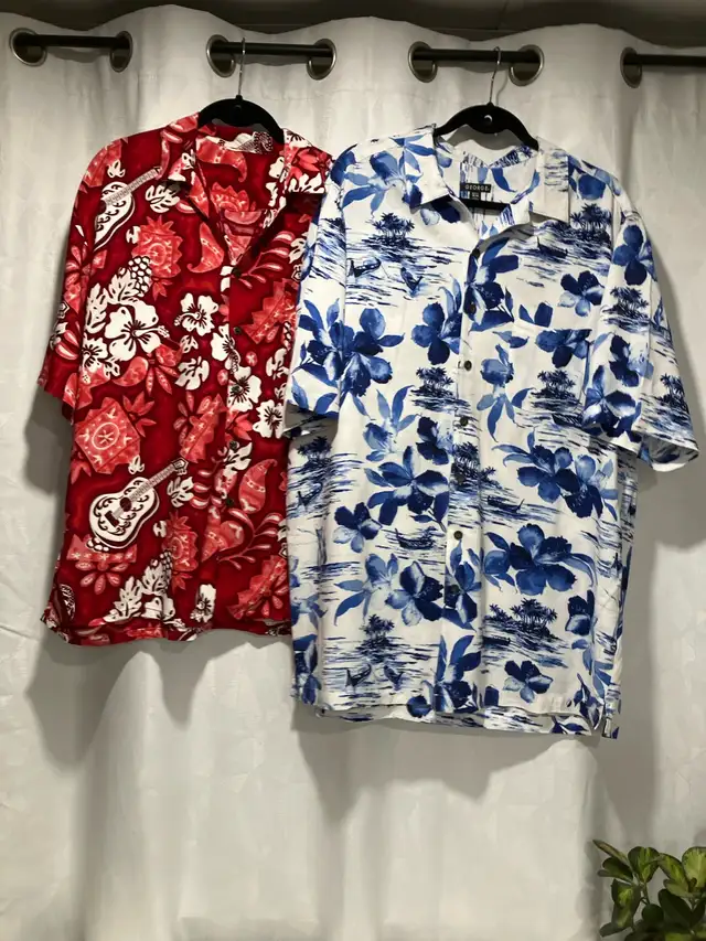 Spring break Hawaiian style shirts!