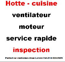 HOTTE DE CUISINE / SERVICE-514-824-2605 / URGENCE / RESTAURANT - Photo 5