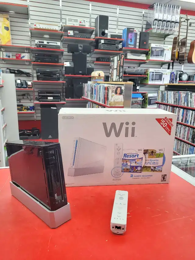Console Nintendo Wii Noir