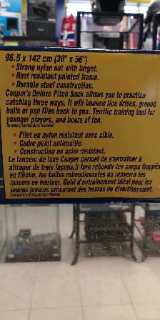 Filet en nylon pour lanceur - Photo 2