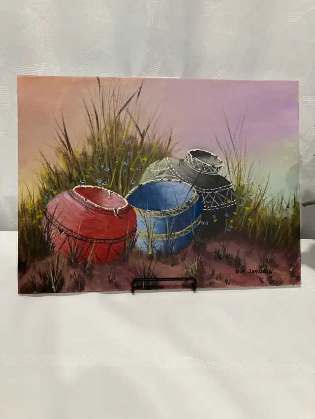 Native American pottery painting